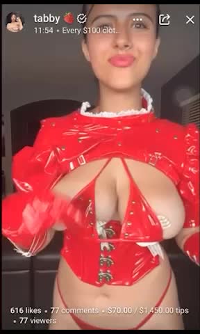 StrawberryTabby onlyfans leak – Lustful body on livestream