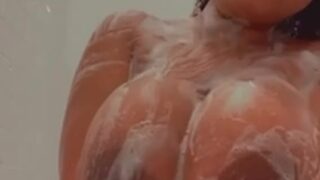 iamlexia onlyfans leaked – Naked soapy body playing boobs ass