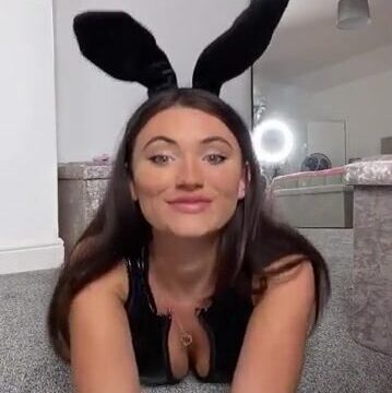 Alexia Grace onlyfans leaked – Bunny strip show off big boobs