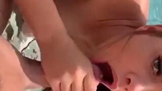 Allison Parker Nude Swimming Pool Blowjob & Fucking Porn Video Leaked